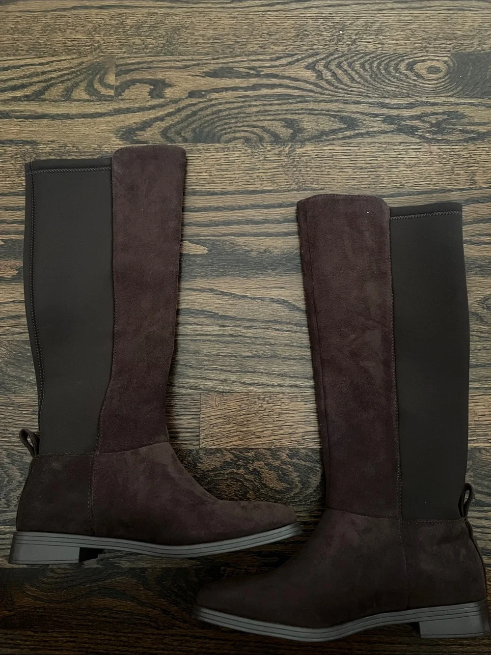 Splendid Marise tall suede boots in spice